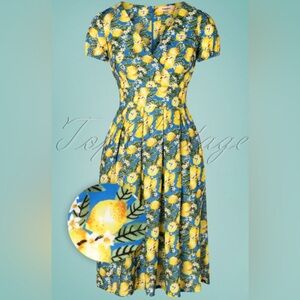 Vintage Timeless Lemon Dress NWT
